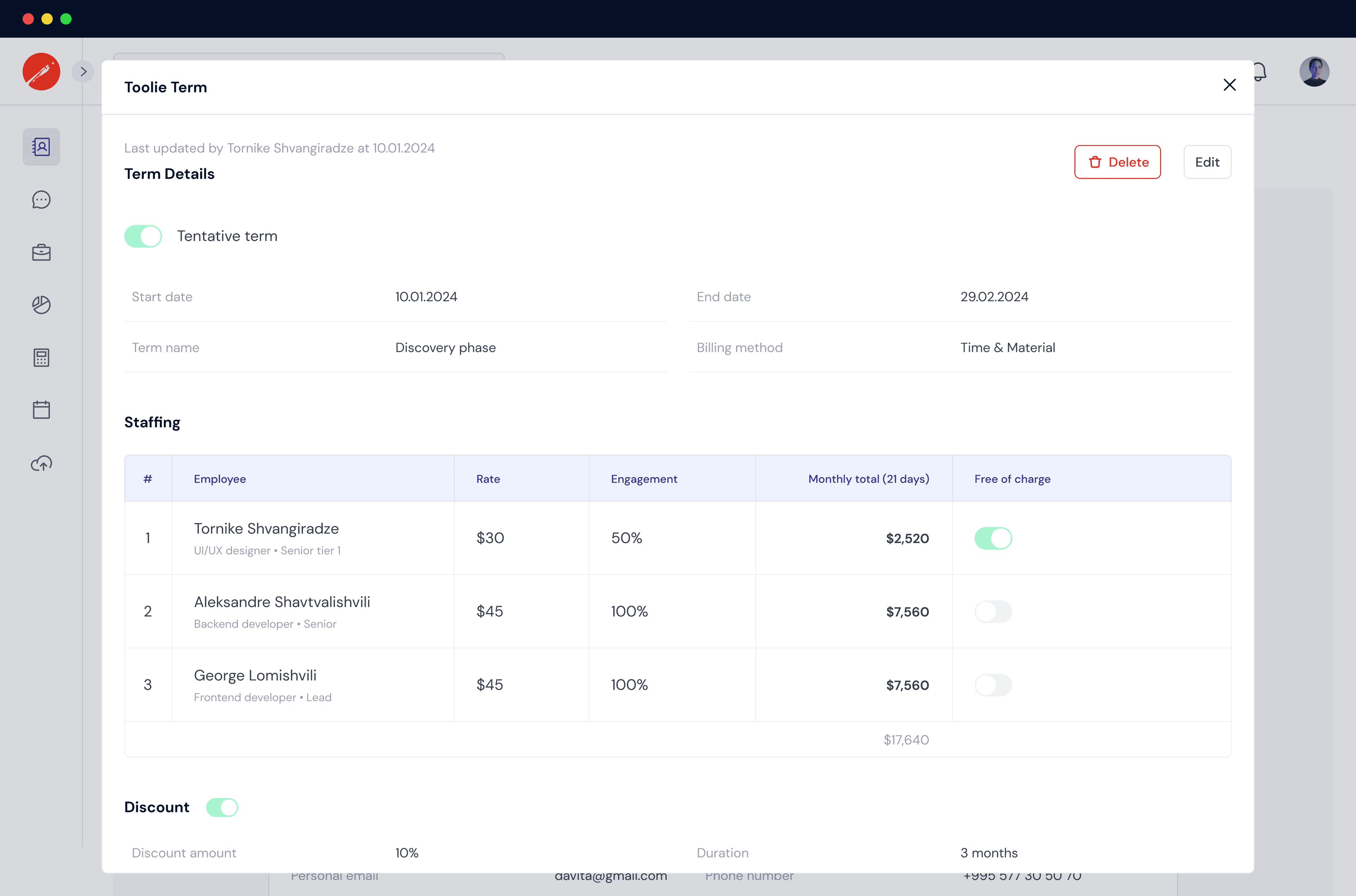 Monitor real-time margins and agreement statuses